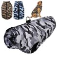 thumbnail image 2 of Pet Dog Jacket Coat Autumn Winter Windproof Cozy Puppy Camouflage Print Clothes for Small Medium Large Dogs Cat Labrador Outfits (02,7XL), 2 of 6