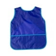 thumbnail image 2 of Painting Apron Bib Eating Kitchens Play Apron Smocks Blue, 2 of 8