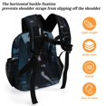thumbnail image 5 of Vampire Diaries Series Backpack School Bag Daypack Lightweight Bookbag Adjustable Shoulders Satchel Travel Bag Rucksack, 5 of 8