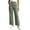Mint Green, variant on Gamviast Cropped Pants for Women Casual High Waisted Straight Leg Chinos with Pockets Loose Fit Work Office Trousers Lightweight Relaxed Everyday Wear Ankle Pants Black XL