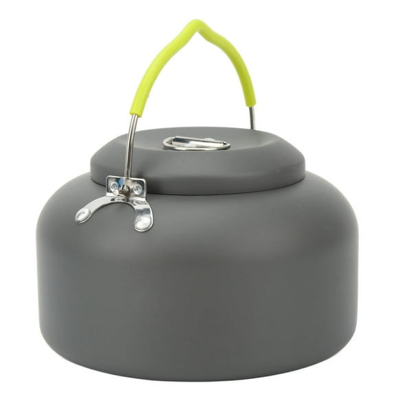 Camping Teapot,1.3L Camping Kettle Aluminum Camping Kettle Outdoor Kettle Elevated Design