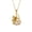 Rabbit, variant on PAURO Animal Tea Cup Necklace for Women Pendant Charm Stainless Steel Gold Plated Cute Dainty Vintage Gift for Her Meaningful Personalized Everyday Elegant Jewelry Fox