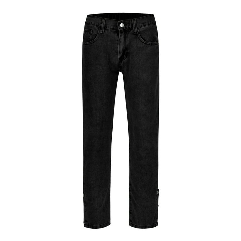 Rrunsv Loose Fit Jeans for Men Men's High Waist Loose Jeans Rrunsv Loose Fit Jeans for Men Men's High Waist Loose Jeans