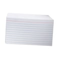 thumbnail image 2 of Bloc de notas DYNWAVEMX 200 hojas blancas papel de recarga fichas de índice tarjetas de memoria rayadas, 2 of 8