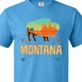 thumbnail image 4 of Inktastic Montana Gift Buffalo Silhouette T-Shirt, 4 of 5