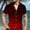 Red, variant on Mens Shirts Under $10 Mens Solid Stretch Dress Shirts Short Sleeve Button Down Shirts Formal Business Prom Party Wedding Slim Fit Shirt