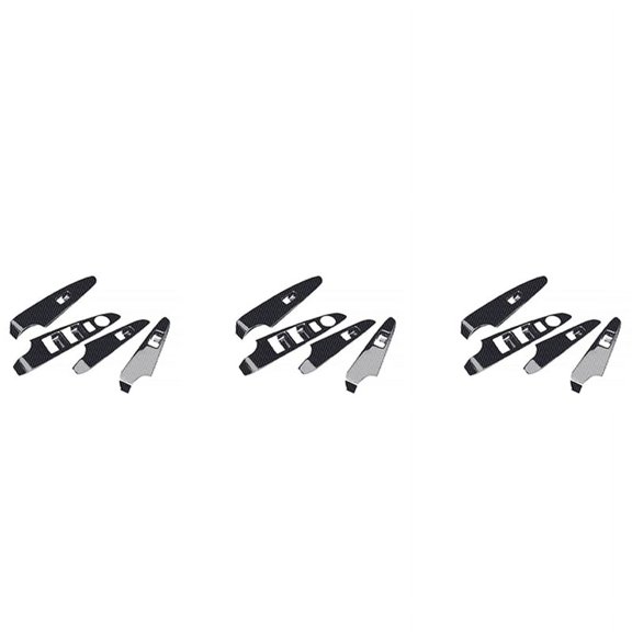 12X Car Window Glass Lifter Switch Panel Window Lifter Switch Decorative Cover for 2 2019-2021 RHD A,12 x window glass lift panel,Carbon fiber