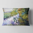 thumbnail image 2 of Designart Fall in Amazing Colors - Landscape Painting Throw Pillow - 12x20, 2 of 5