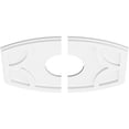 thumbnail image 7 of 36"W x 24"H x 6"ID x 19 1/2"C x 1"P Kailey Architectural Grade PVC Contemporary Ceiling Medallion, Two Piece, 7 of 7