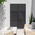 thumbnail image 5 of Veradek Outdoor Privacy Screen 3-Panel Set w/ Stand - (Arrow), 5 of 10