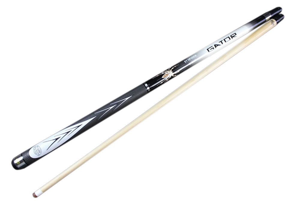 Pool Cue Case Champion Spider Billiards Maple Pool Cue Stick 18-21 oz Champion Glove,Retail Price $189.52