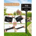 thumbnail image 4 of Estaca de aluminio ajustable para letreros «No soliciting», 37 cm de alto, 4 of 4