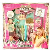 Cake Fashion Body Art and Tattoos Kit