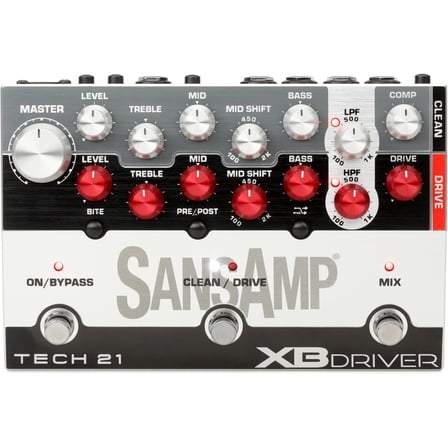 Tech 21 SansAmp XB Driver Bass Preamp