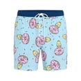 thumbnail image 5 of Neff Men's and Big Men's The Simpsons Print Swim Trunks, Sizes S-3XL, 5 of 5