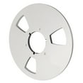 thumbnail image 1 of 1/4 10 Inch Empty Tape Reel, Recording Tape Reel Aluminum Alloy Empty Disc Opening Machine Parts Easy Use Durable  For Reel Tape Recorder Accessory Silver,Black, 1 of 8