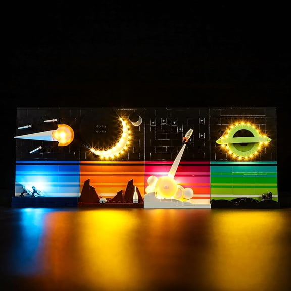 LED Light for Lego-21340 Ideas Tales of The Space Age Building Blocks Model (Lego Set NOT Included)