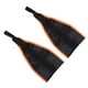 thumbnail image 3 of 1 par de correas de nailon gruesas para colgar, cinturones de dominadas para entrenamiento abdominal, barra de dominadas, suministros de gimnasio (naranja y negro), 3 of 5