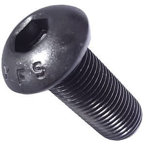 

Socket Button Head Cap Screw M2-0.4 x 5mm Alloy Steel Metric Class 12.9 Black Oxide Hex Socket (Quantity: 100)