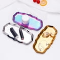 thumbnail image 4 of Advancent Bandeja de cosméticos, collar, anillo, brazalete, placa de exhibición de joyería, organizador de frutas, espejo, chapado en Metal Type2 NO2 Advancent HA061066-02, 4 of 6