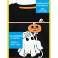 thumbnail image 6 of HWJAD Toddler Baby Halloween Glow in the Dark Tops Boy Skeleton Sweatshirt Crewneck Pullover Sweater Long Sleeve Shirt Fall Clothes 2-7 Years, 6 of 8