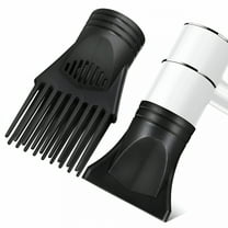 HIBIBUD 2 Pcs Hair Dryer Nozzle Blow Dryer Comb Attachment Hair Styling Tool Hair Dryer Parts Hairdryer Detangle Brush
