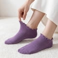 thumbnail image 5 of NexTone 6 Pairs Women Ruffle No Show Cotton Socks, 5 of 7