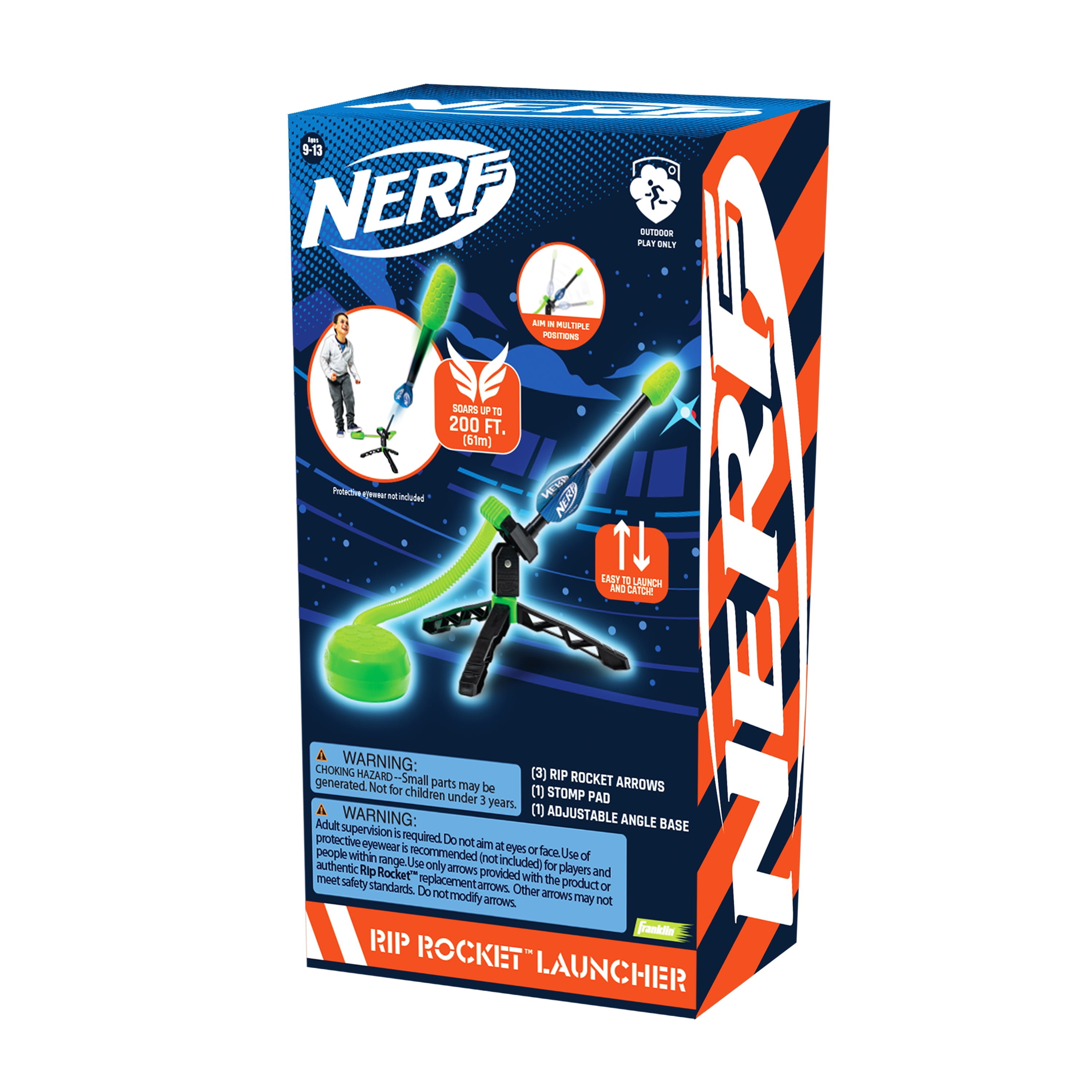 Nerf Rip Rocket Launcher & Missiles Set
