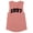 Desert Pink, variant on 1997 College Style Women's Muscle Tank Large White