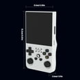 thumbnail image 2 of R36max Game Consoles, Hd Gaming Gift Set: 4.0 Inch Ips Screen + 18000+ Classic Games Portable Console White 64G, 2 of 8