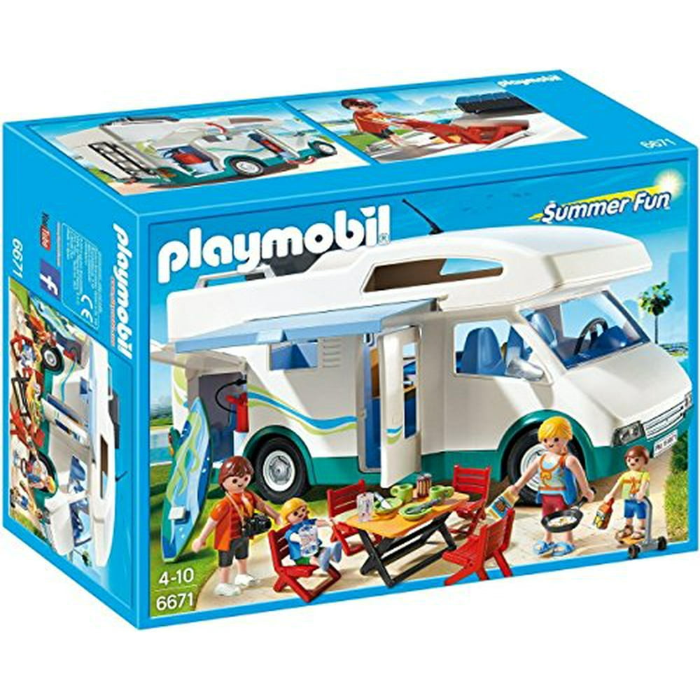 PLAYMOBIL Summer Camper Playset