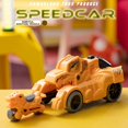 thumbnail image 2 of 4 Color Kid Car Toys Simulation Model Dinosaur Car Inertial Sliding Dino Car Parent Child Interactive Toy Gifts For Kid Toy Plastic, 2 of 5
