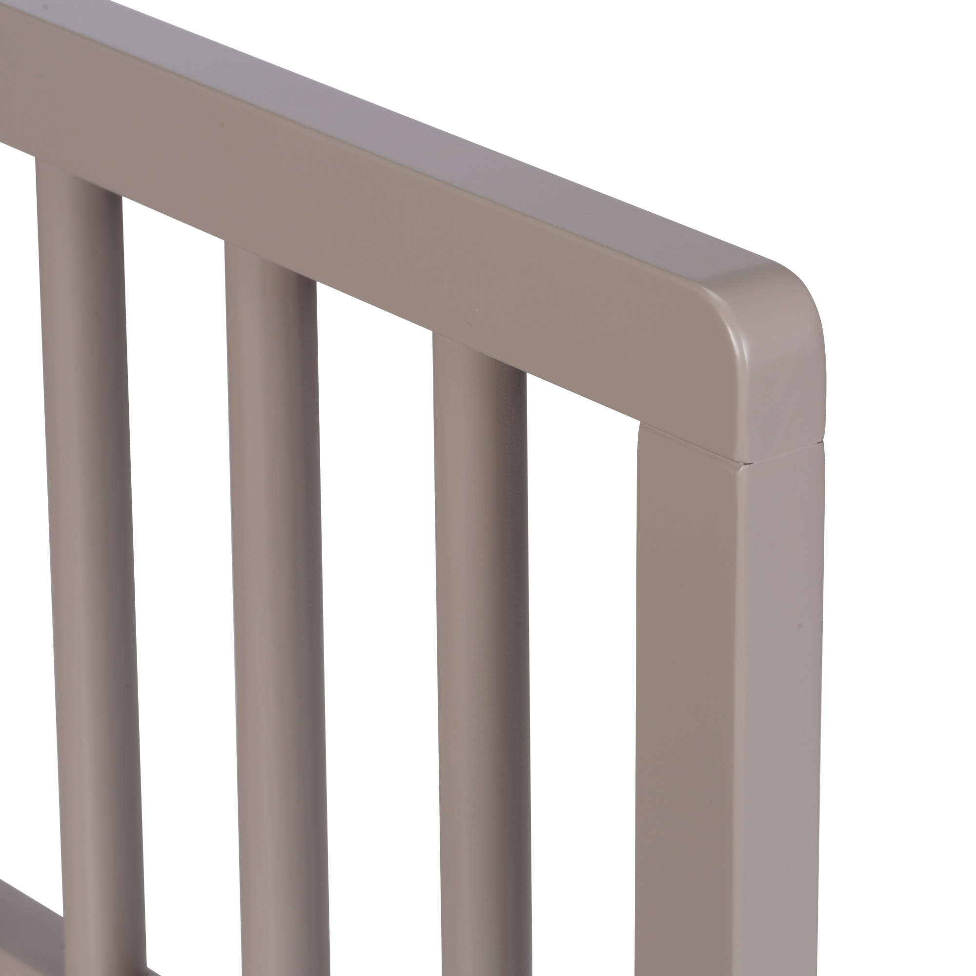 Little Seeds Spindle Toddler Guardrail, Taupe