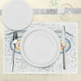 thumbnail image 3 of Ambesonne Psychedelic Place Mats Set of 4, Face Hypnotic Eyes, Standard Size, Multicolor, 3 of 6