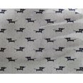 thumbnail image 4 of oneOone Georgette Viscose Fabric Dachshund Dog Print Sewing Fabric BTY 42 Inch Wide, 4 of 4
