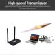 thumbnail image 3 of 4G LTE WiFi Router 300Mbps High-speed Wireless Router with SIM Card Slot 2 External Antennas Black Plug, 3 of 5