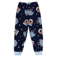 thumbnail image 3 of NASA Boys Classic 2 Pc Long Sleeve Long Pant Fleece Pajama Set, Sizes 4-12, 3 of 4