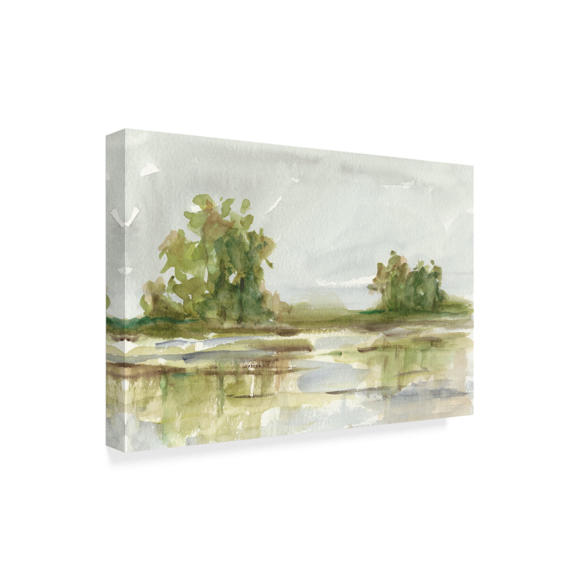 Trademark Fine Art 'Muted Watercolor I' Canvas Art by Ethan Harper