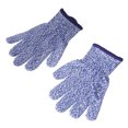 thumbnail image 4 of MRLESS 1 Pair of Level 5 Cut Resistant Kids Gloves Hand Protection Safety Gloves Kitchen Tools for Cutting and Slicing (Blue, Size XS), 4 of 6