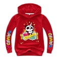 thumbnail image 1 of Sudadera con capucha de moda para bebés, Tops, ropa de primavera y otoño, abrigo con capucha con estampado de Panda de dibujos animados, camiseta de manga larga, trajes para niños 13T Gao Jinjia LED, 1 of 2