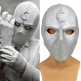 thumbnail image 3 of Cubierta facial de látex JAAS accesorios de disfraz de Cosplay para fiesta de Halloween, 3 of 5