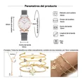 thumbnail image 2 of Reloj De Cuarzo Para Mujer Con Juego De Collar Y Pulsera, 2 of 8