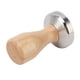 thumbnail image 5 of Apisonador de café Sincero con Base de acero inoxidable 304 martillo para prensar café en polvo con mango de madera 58 mm, 5 of 10
