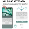 thumbnail image 2 of Funda con Teclado BORIYUAN para iPad Air 13" M3 M2, Bluetooth, 2 of 9