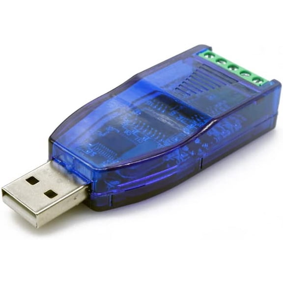 Treedix USB to RS485 RS422 Communication Module TVS Protection Converter Compatible with Windows 10, 8, 7, XP and Mac OS X