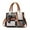 Brown, variant on QYMHOODS Purses And Handbags for Women Shoulder Bag Tote Purse Messenger Satchel for Ladies,Rust Red