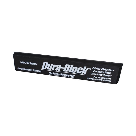 Bloque de lijado Dura-Block AF4403, tamaño completo, negro