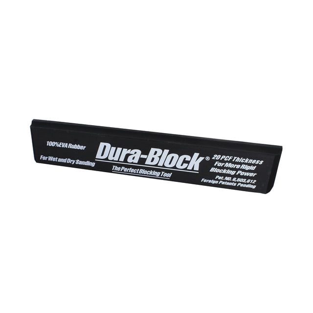 Bloque de lijado Dura-Block AF4403, tamaño completo, negro