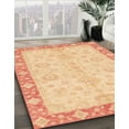 thumbnail image 3 of Ahgly Company Machine Washable Indoor Rectangle Abstract Yellow Area Rugs, 8' x 10', 3 of 7