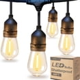 thumbnail image 1 of Luces de cadena addlon 14.6m LED vintage irrompibles para exteriores, 1 of 8